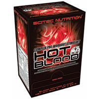 Pudra energizanta Scitec Nutrition Hot Blood 3.0 - 25 x 20 grame