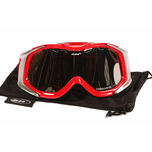 Ochelari ski/snowboard pentru Barbati | femei SH+ LANDSCAPE CX MIRROR, Red
