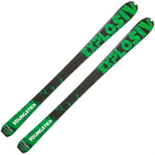 Skiuri Explosiv Valkyrie, Black/green, lungime 130 cm