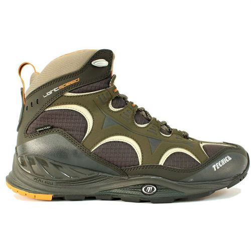 Pantofi trekking pentru Barbati Tecnica WASP MID GTX MS, Earth_orange, marime 42