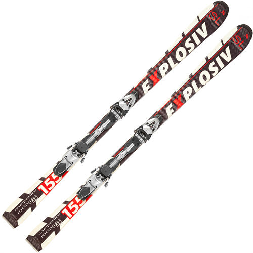 Skiuri Explosiv COMPETITOR GS + SLD11, Black/white, lungime 169 cm