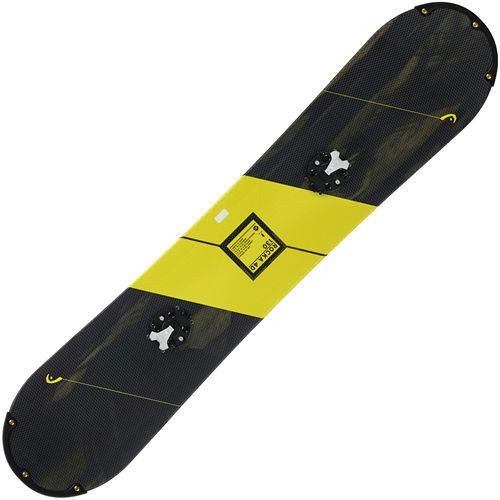 Placa snowboard Head ROCKA 4D JR + SpeedDisc, Black, lungime 130 cm