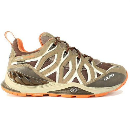Pantofi trekking pentru Femei Tecnica DRAGONFLY LOW GTX WS, Brown/orange, marime 38