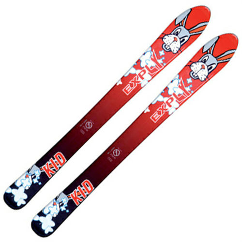 Skiuri Explosiv KID, Red, lungime 70 cm