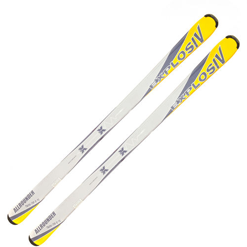 Skiuri Explosiv ALLROUNDER, Grey/yellow, lungime 162 cm