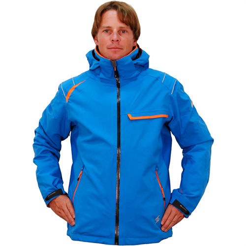 Geaca ski pentru Barbati Blizzard POWER, Light_blue/blue/orange, marime XXL