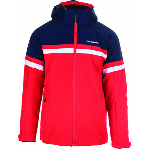 Geaca ski pentru Barbati Blizzard Arabba, Blackblue/redorange/white, marime XXL