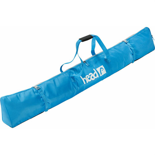 Husa ski Head Freeride Single Skibag, Grey/blue, lungime 185-195 cm