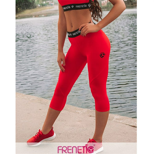 Frenetic Colanti fitness, treisferturi, croiala pentru bombare fese, rosu aprins, GARIN-23, M