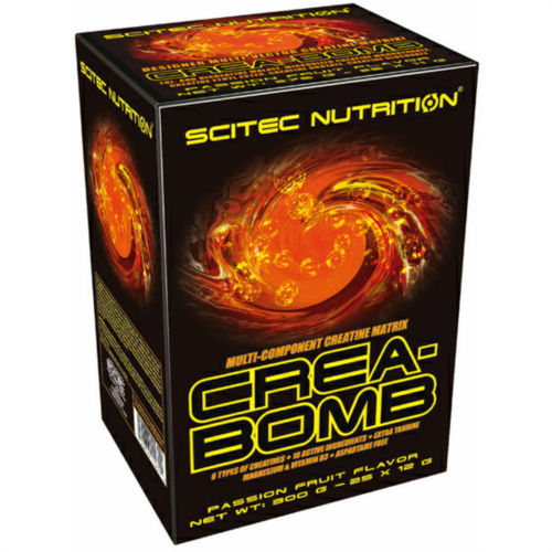 Creatina pudra Scitec Nutrition Crea-Bomb, Passion fruit, 660 g