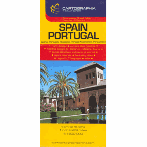 Harta Cartographia Spania si Portugalia