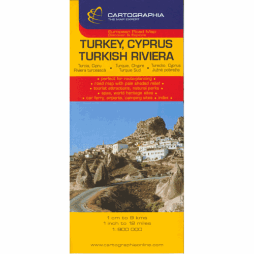 Harta Cartographia Turcia si Cipru