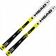 Skiuri Head Supershape Team SLR 2, White/yellow, lungime 127 cm