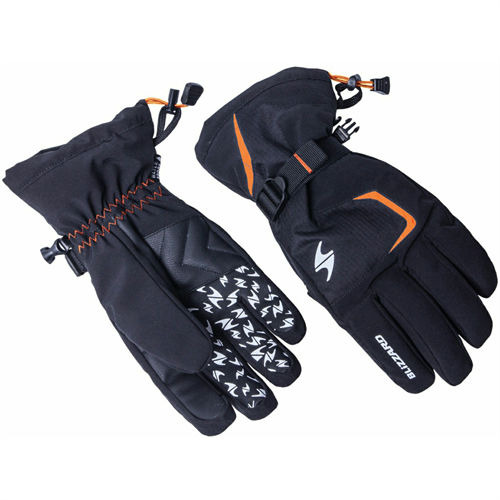 Manusi ski pentru Barbati Blizzard REFLEX, Black/orange, marime XL