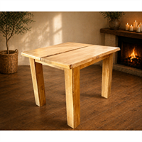 Masa Lemn masiv Regalis Heritage Oak Collection, 95 x 100 cm Origo Montis