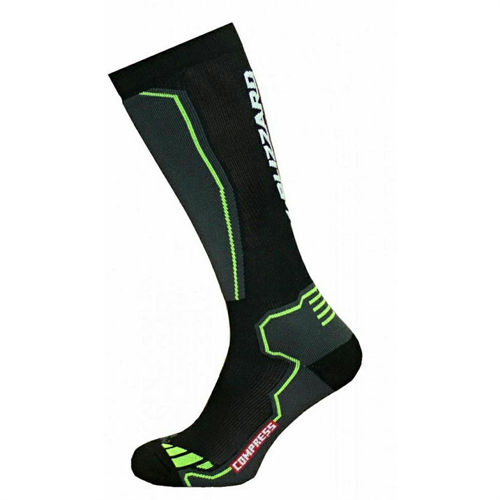 Sosete ski pentru Barbati Blizzard COMPRESS 85, Black/yellow, marime 43-46