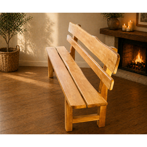 Banca Lemn masiv Regalis Heritage Oak Collection, 50 x 200 cm Origo Montis
